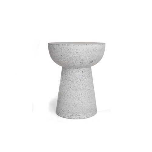 img-Σκαμπό Noria Terazzo Grey Black (41x41x54) Soulworks 0800005