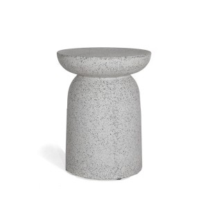 img-Σκαμπό Rieti Terazzo Grey Black (35x35x45) Soulworks 0800007