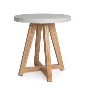 img-Τραπέζι Bistro Noria Terazzo White (70x70x75) Soulworks 0800019