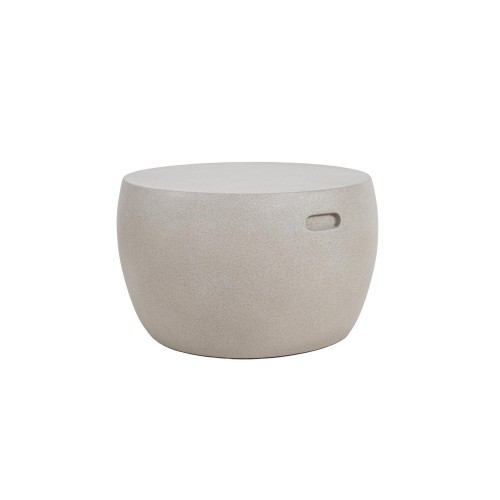img-Τραπέζι Καθιστικού Randel Grey Round (60x60x39) Soulworks 0800052
