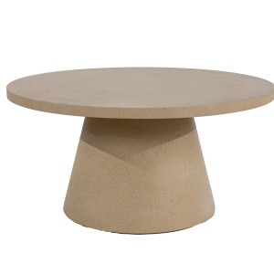 img-Τραπέζι Καθιστικού Randel Sand (80x80x41) Soulworks 0800055