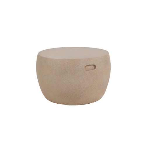img-Τραπέζι Καθιστικού Randel Sand Round (60x60x39) Soulworks 0800056
