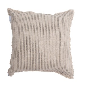 img-Διακοσμητική Μαξιλαροθήκη Verve Natural/Blackish (45x45) 0860005 Soulworks