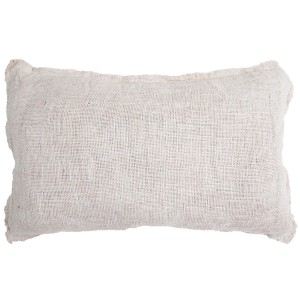 img-Διακοσμητική Μαξιλαροθήκη Bell Natural Waffle (40x60) 0860015 Soulworks