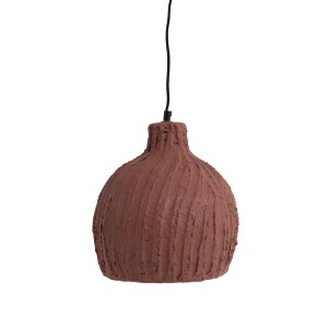img-Φωτιστικό Οροφής Dezir Terracotta (25x25x29) Soulworks 0880011
