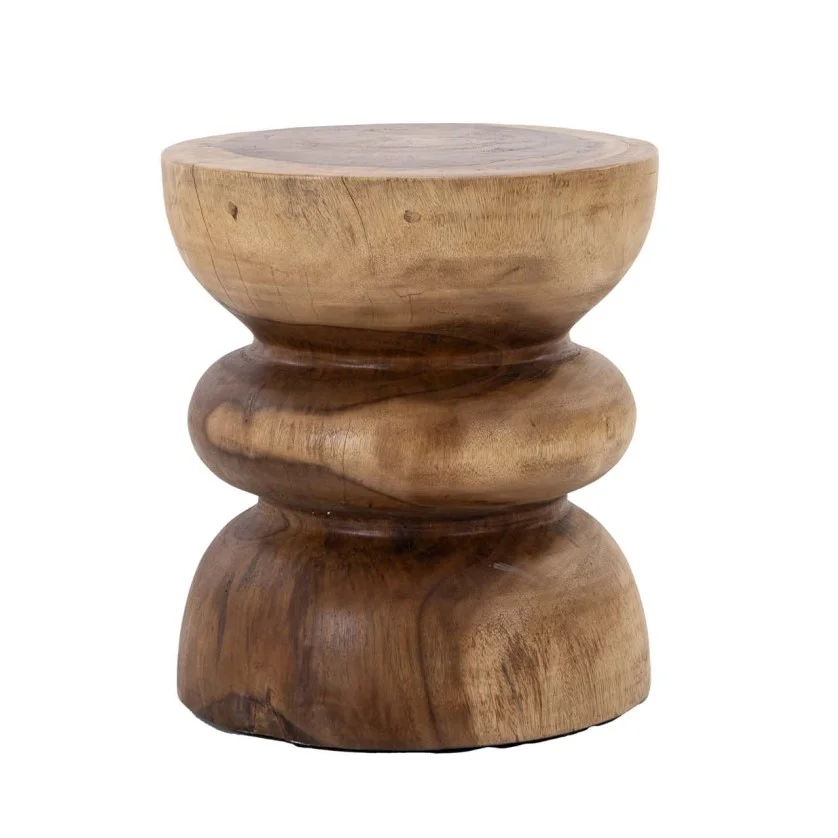 Σκαμπό Najib Natural (40x40x45) Soulworks 0900008