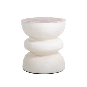 img-Σκαμπό Najib White Natural (40x40x45) Soulworks 0900009