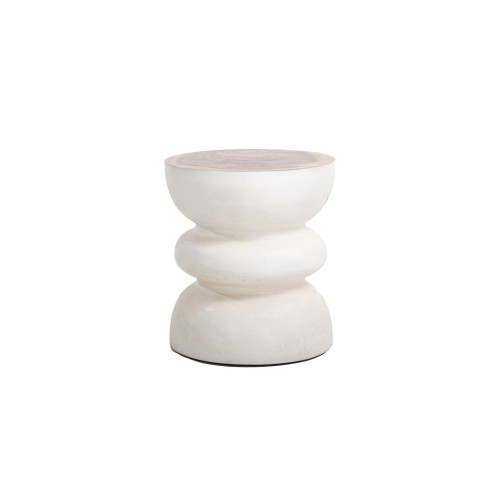 img-Σκαμπό Najib White Natural (40x40x45) Soulworks 0900009