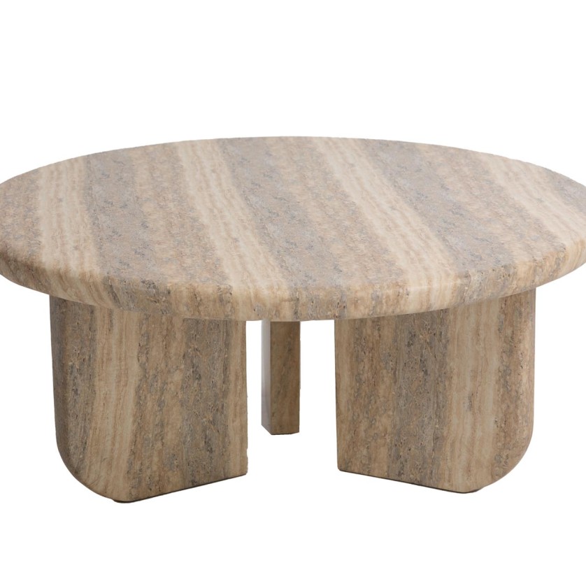 Τραπέζι Καθιστικού Frey Travertine (91x91x38) Soulworks 0910011 Τραπέζι Καθιστικού Frey Travertine (91x91x38) Soulworks 0910011