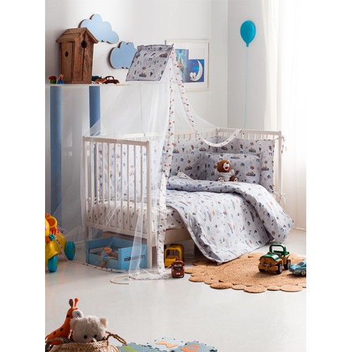 img-WOODLAND ΣΕΤ ΠΑΠΛ-ΘΗΚΗ ΠΑΙΔΙΚΗ 120Χ160 2ΤΕΜ